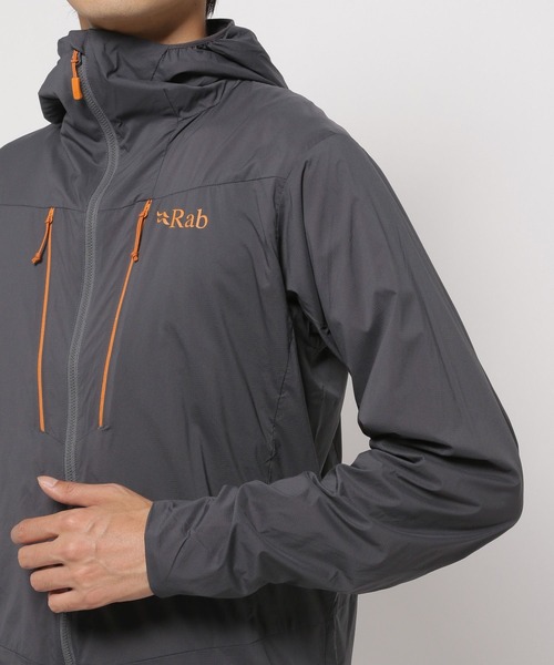 Rab(ラブ)の「【Rab(ラブ)】ソフトシェルジャケット(ナイロンジャケット・メンズ・チャコール・X-LARGE/LARGE)」の10枚目の写真