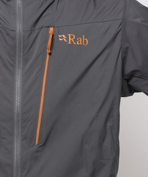 Rab(ラブ)の「【Rab(ラブ)】ソフトシェルジャケット(ナイロンジャケット・メンズ・チャコール・X-LARGE/LARGE)」の13枚目の写真
