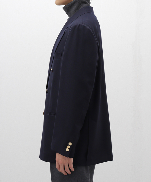Couture d'adam（クチュールドアダム）の「COUTURE D’ADAM(クチュール ド アダム) Flannel Blazer Double N 24AW-003（テーラードジャケット・メンズ・ネイビー・42/40）」の5枚目の写真