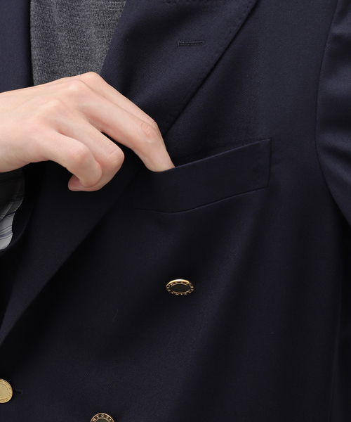 Couture d'adam（クチュールドアダム）の「COUTURE D’ADAM(クチュール ド アダム) Flannel Blazer Double N 24AW-003（テーラードジャケット・メンズ・ネイビー・42/40）」の12枚目の写真