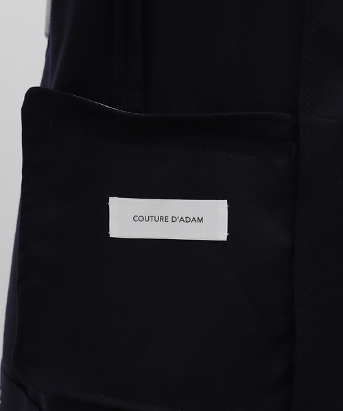Couture d'adam（クチュールドアダム）の「COUTURE D’ADAM(クチュール ド アダム) Flannel Blazer Double N 24AW-003（テーラードジャケット・メンズ・ネイビー・42/40）」の19枚目の写真