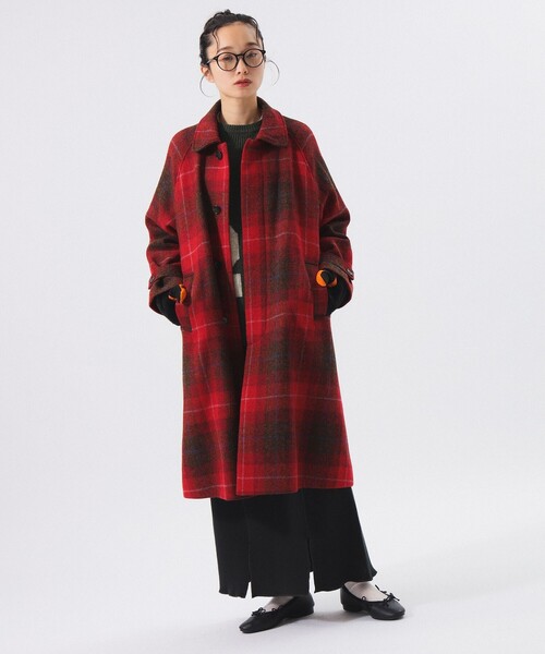 BEAMS BOY Harris Tweed ジャケット　コート　サイズ2(M) BEAMS BOY Harris Tweed ジャケット コート サイズ2(M) トレンド