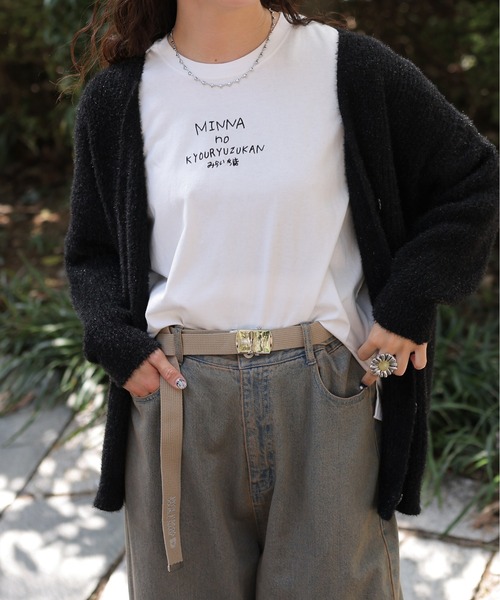 DOUBLE NAME（ダブルネーム）の「みんなのきょうりゅうずかん/ユニセックス（Tシャツ/カットソー・レディース・オフホワイト・FREE）」の11枚目の写真