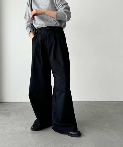 CANAL JEAN（キャナルジーン）の「El mar　後ろゴムグルカパンツ（その他パンツ・レディース・ネイビー/ブラウン/ブラック・ONE SIZE）」の2枚目の写真