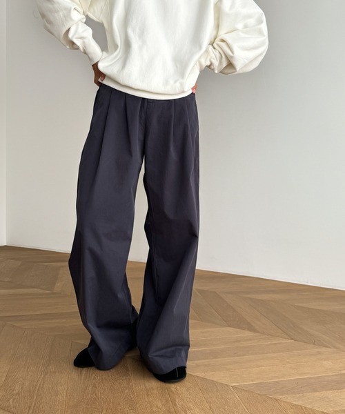 CANAL JEAN（キャナルジーン）の「El mar　後ろゴムグルカパンツ（その他パンツ・レディース・ネイビー/ブラウン/ブラック・ONE SIZE）」の10枚目の写真