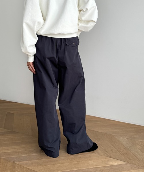 CANAL JEAN（キャナルジーン）の「El mar　後ろゴムグルカパンツ（その他パンツ・レディース・ネイビー/ブラウン/ブラック・ONE SIZE）」の11枚目の写真