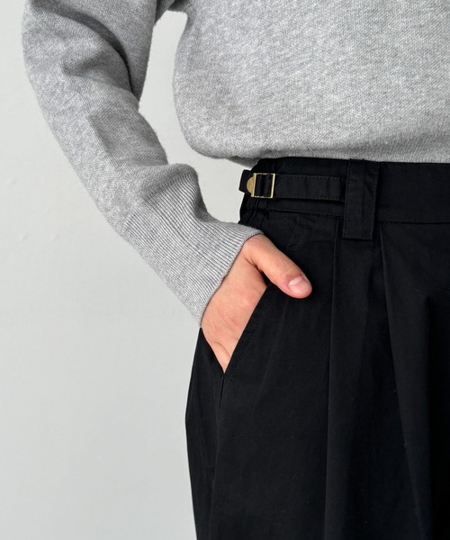 CANAL JEAN（キャナルジーン）の「El mar　後ろゴムグルカパンツ（その他パンツ・レディース・ネイビー/ブラウン/ブラック・ONE SIZE）」の16枚目の写真