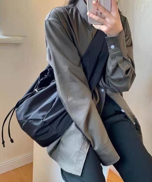 CALIFORNIA OUTFITTERS(カリフォルニア アウトフィッターズ)の「3-8E25 ナイロン ショルダーバッグ(ショルダーバッグ・メンズ・ブラック・ONESIZE)」の9枚目の写真
