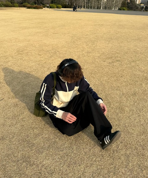 favclo.(ファブクロ)の「sweat cargo pants / スウェットカーゴパンツ(カーゴパンツ・メンズ・ブラック/杢グレー・MEDIUM/LARGE)」の6枚目の写真