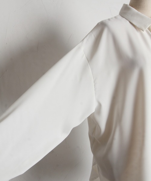 tocco closet(トッコ クローゼット)の「【ZOZO限定】ベーシックルーズシャツ(シャツ/ブラウス・レディース・ブラック/オフホワイト/ブルー/ピンク/ネイビー・M)」の8枚目の写真