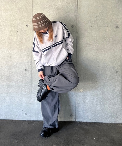 NUNIFE（ユニフィー）の「【NUNIFE】《さやべびコラボ》ナイロンパンツ（カーゴパンツ・レディース・ベージュ/チャコール/オリーブ・MEDIUM/LARGE）」の19枚目の写真