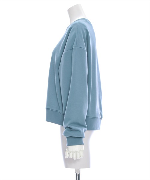 clear（クリア）の「アルファベットプリント普通丈スウェットトップス [着回し抜群 ゆったりシルエット]≪再入荷≫（スウェット・レディース・ブルーグレー/アイボリー/グレイッシュベージュ/グレー・F）」の10枚目の写真