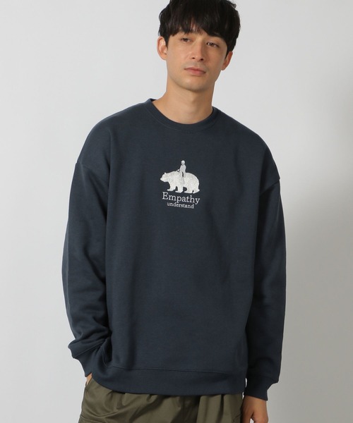 LAKOLE（ラコレ）の「ベアロゴ刺繍プルオーバー / 147795（スウェット