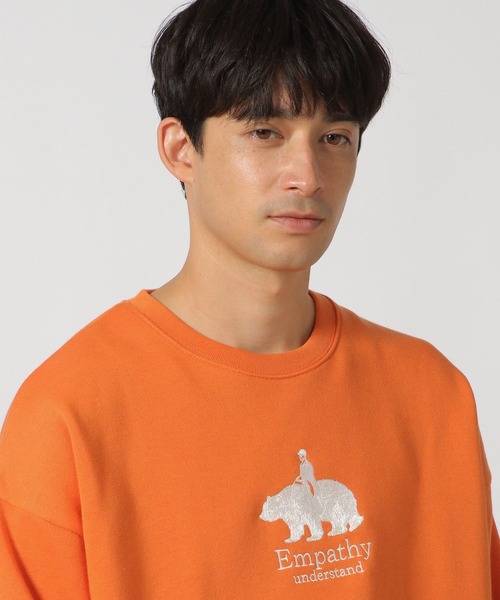 セール】ベアロゴ刺繍プルオーバー / 147795（スウェット）｜LAKOLE