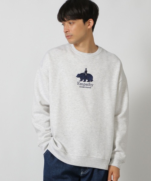 セール】ベアロゴ刺繍プルオーバー / 147795（スウェット）｜LAKOLE