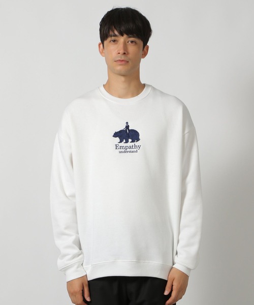 ころすけ　土日祝日発送出来ません　 セール】ベアロゴ刺繍プルオーバー / 147795（スウェット）｜LAKOLE