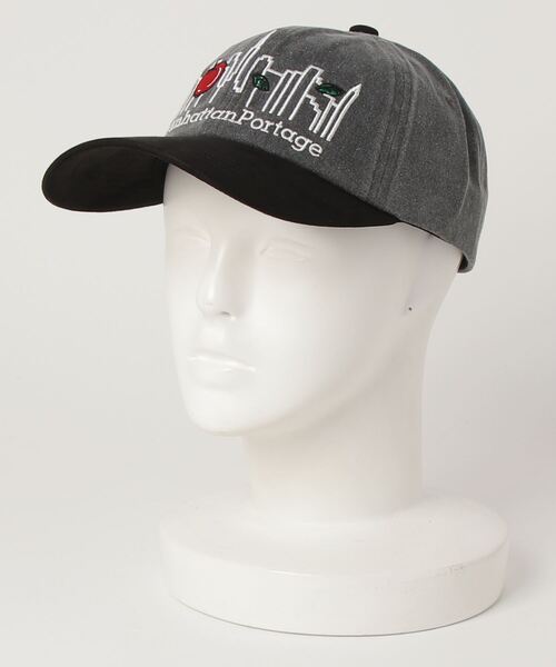 Manhattan Portage（マンハッタンポーテージ）の「Manhattan Portage/マンハッタンポーテージ キャップ SUEDE VISOR 6P CAP MP278（キャップ・メンズ・ブラック/ブラウン・FREE）」の14枚目の写真