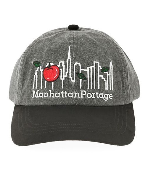 Manhattan Portage（マンハッタンポーテージ）の「Manhattan Portage/マンハッタンポーテージ キャップ SUEDE VISOR 6P CAP MP278（キャップ・メンズ・ブラック/ブラウン・FREE）」の3枚目の写真