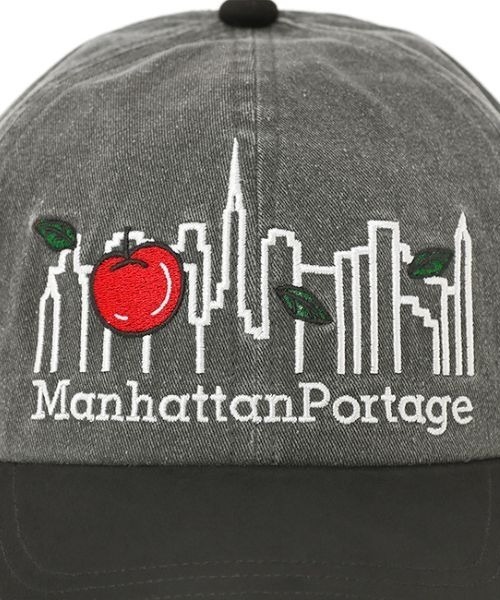 Manhattan Portage（マンハッタンポーテージ）の「Manhattan Portage/マンハッタンポーテージ キャップ SUEDE VISOR 6P CAP MP278（キャップ・メンズ・ブラック/ブラウン・FREE）」の7枚目の写真