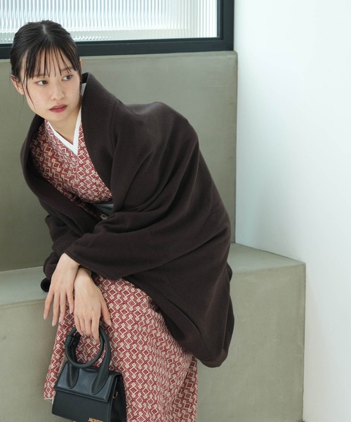 セール】和装コート JAPAN MODE ドルマン2wayコート 日本製（ノー