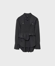 UNITED TOKYO | シャーリングビスチェSETシャツ(シャツ/ブラウス)