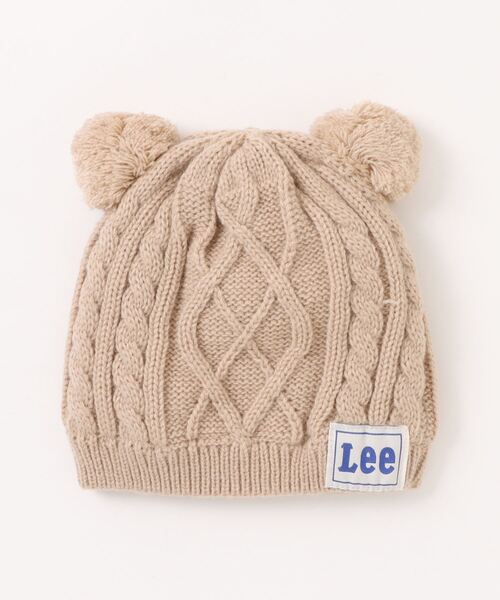 Lee(リー)の「Lee/リー くまミミニットキャップ(ニットキャップ/ビーニー・キッズ・ブラック/オレンジ/ベージュ・X-SMALL)」の10枚目の写真