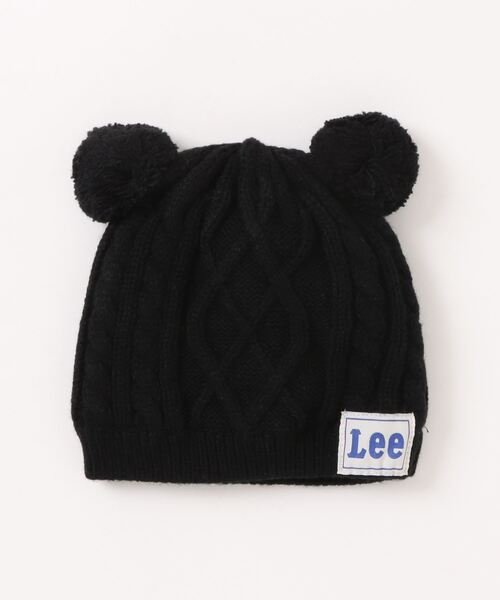 Lee(リー)の「Lee/リー くまミミニットキャップ(ニットキャップ/ビーニー・キッズ・ブラック/オレンジ/ベージュ・X-SMALL)」の11枚目の写真