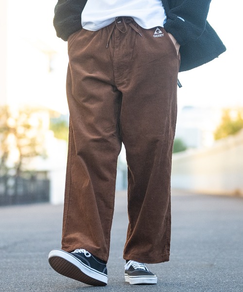 セール】【3】〔GERRY/ジェリー〕コーデュロイ ワイドイージーパンツ
