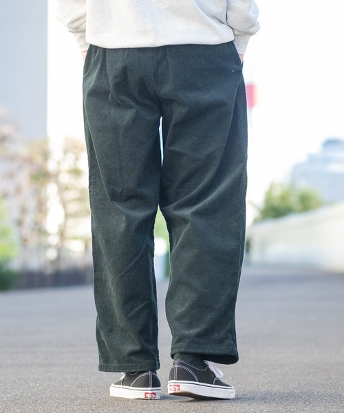 GERRY(ジェリー)の「【3】〔GERRY/ジェリー〕コーデュロイ ワイドイージーパンツ(スラックス・メンズ・ブラック/グレー/ベージュ/カーキ・LARGE/MEDIUM/X-LARGE)」の12枚目の写真