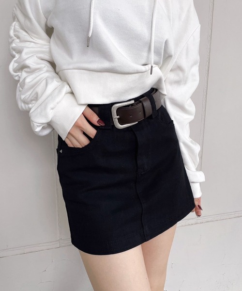 レオパードミニスカート（スカート）｜ENVYM（アンビー）