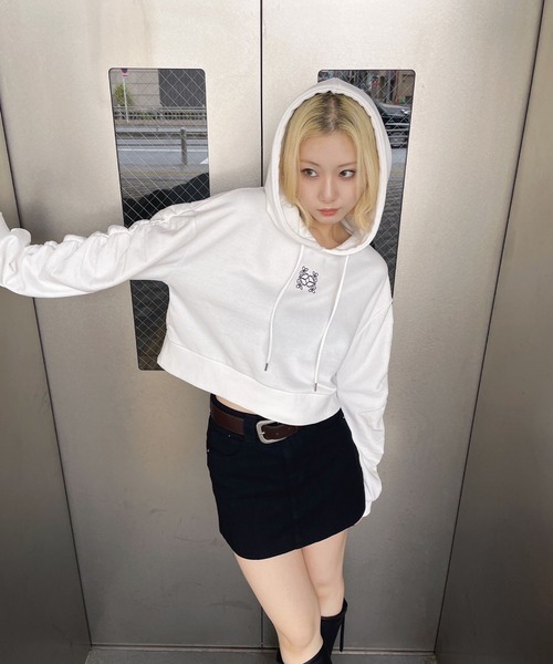 ENVYM（アンビー）の「レオパードミニスカート（スカート・レディース・マルチ/ブラック・SMALL/MEDIUM）」の21枚目の写真