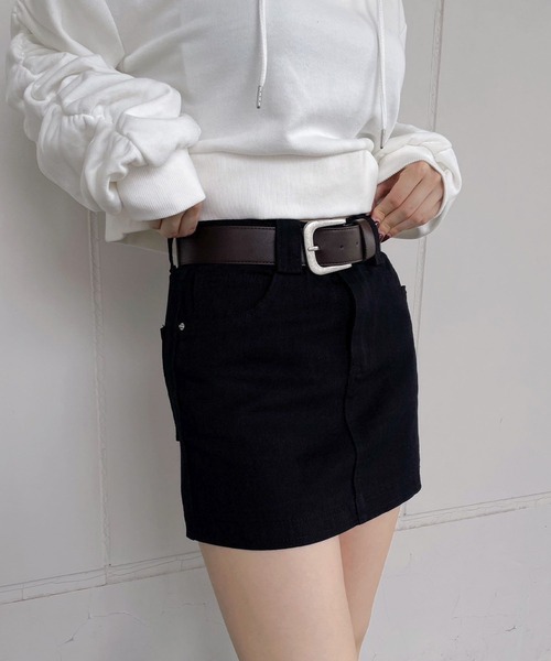 ENVYM（アンビー）の「レオパードミニスカート（スカート・レディース・マルチ/ブラック・SMALL/MEDIUM）」の20枚目の写真