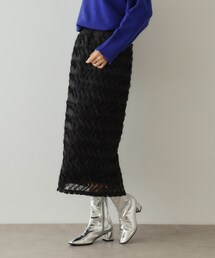 OPAQUE.CLIP | チュールフリルナロースカート【洗える】(スカート)