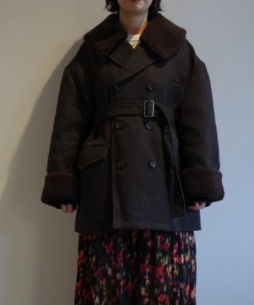 CLANE（クラネ）の「CLANE BOA COLLAR MILITARY COAT（その他