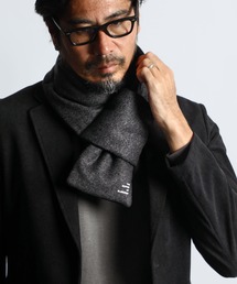The DUFFER of ST.GEORGE（ザダファーオブセントジョージ）の「WOOL LIKE QUILTING MUFF：ウールライク 中綿マフラー（マフラー）」
