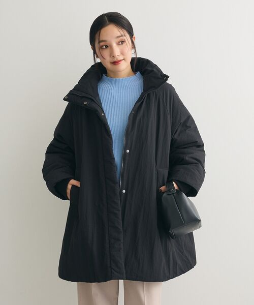 Green Parks(グリーンパークス)の「洗えるボトルネックリブニットプルオーバー(ニット/セーター・レディース・ライトグレー/ピンク/ミント/サックスブルー/オフホワイト・FREE)」の14枚目の写真