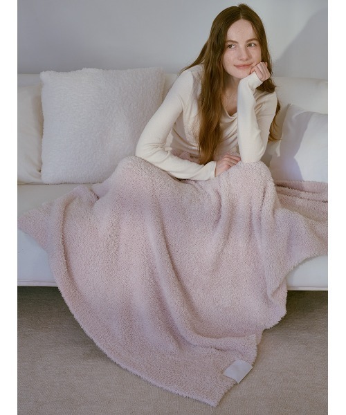 gelato pique Sleep（ジェラートピケスリープ）の「【Sleep】ジェラートハーフケット（ブランケット・レディース・オフホワイト/ピンク/ネイビー/ラベンダー/ミント/ブラウン・FREE/F）」の22枚目の写真