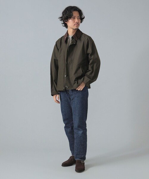 別注】Barbour / TRANSPORT ピーチスキン ジャケット（ブルゾン