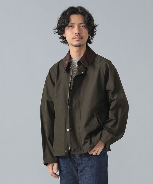 【専用】Barbour TRANSPORT ピーチスキン ジャケット 別注】Barbour / TRANSPORT ピーチスキン ジャケット（ブルゾン