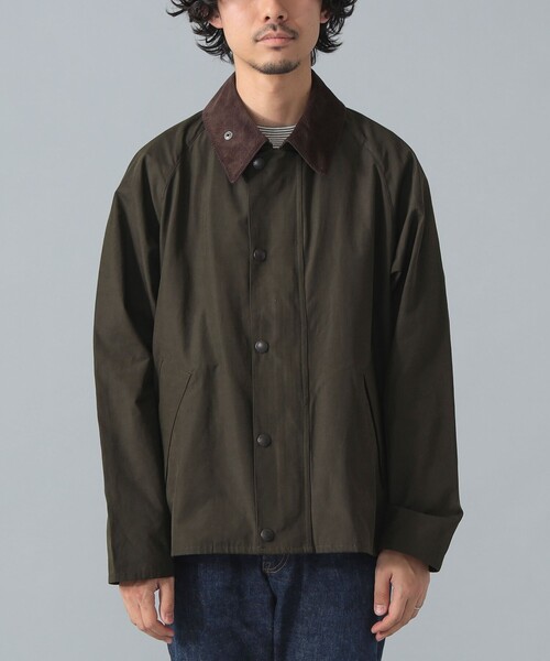 別注】Barbour / TRANSPORT ピーチスキン ジャケット（ブルゾン