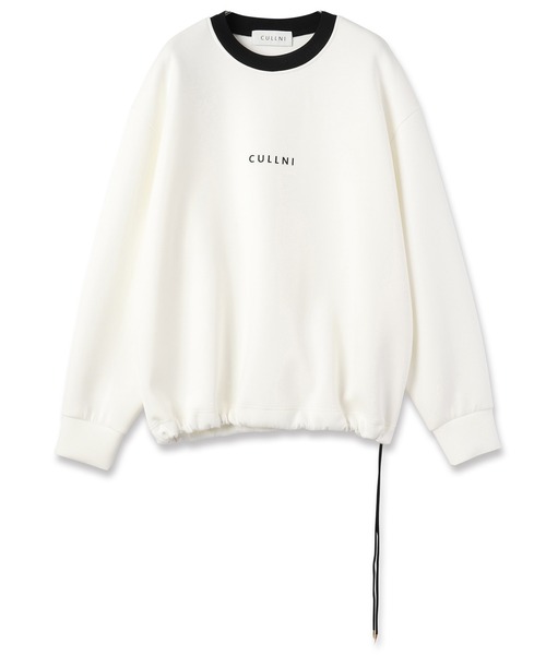 セール】CULLNI Logo Embroidery Drawstring Pullover