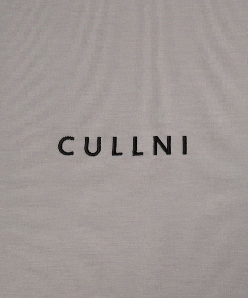 CULLNI(クルニ)の「CULLNI Logo Embroidery Drawstring Pullover(スウェット・メンズ・ブラック/ミント/ラベンダー/ホワイト/グレイッシュベージュ・0/1/2)」の19枚目の写真