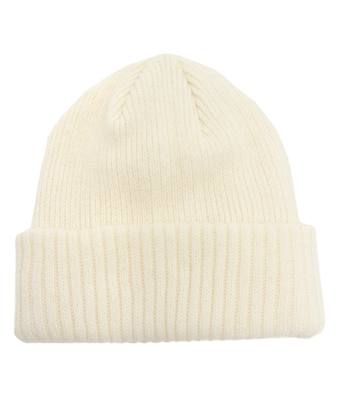 AMERICAN RAG CIE(アメリカンラグシー)の「ウール・ナイロン リブワッチキャップ / 104-ARK-LB-157-01028(ニットキャップ/ビーニー・メンズ・ホワイト/ライトグレー/ワインレッド/ブラック・FREE)」の1枚目の写真