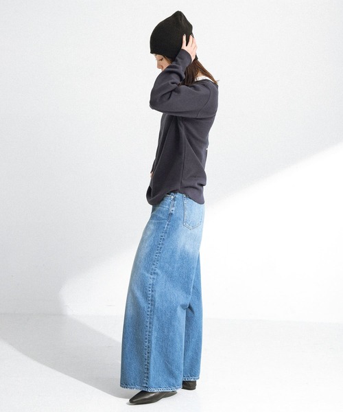 URBAN RESEARCH Sonny Label（アーバンリサーチサニーレーベル）の「『WEB限定』ワッフルヘンリーネックプルオーバー（Tシャツ/カットソー・レディース・ネイビー/オフホワイト/グレー・FREE）」の9枚目の写真