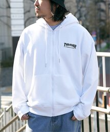 THRASHER スラッシャー ジップパーカー