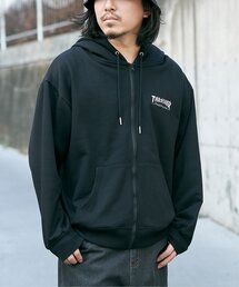 90s Thrasher Magazine ジップパーカー サイズL THRASHER パーカー スラッシャー ジップパーカー メンズ