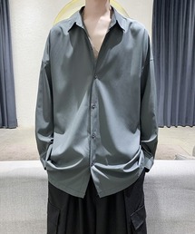 【春夏】ルーズフィット シンプル 無地 シャツ