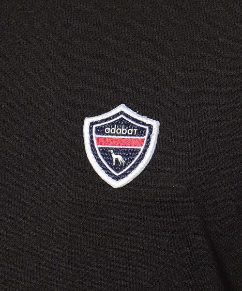 adabat（アダバット）の「【新レーベル ADABAT NAVY】UVカット/吸水速乾 アームラインモックネックプルオーバー（Tシャツ/カットソー・メンズ・ブラック/ホワイト・50/48/46）」の20枚目の写真