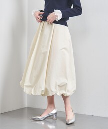 ブリュード プロテインファイバー クロス バルーン ミモレスカート