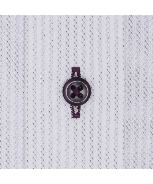 TOKYO SHIRTS(トウキョウシャツ)の「形態安定ノーアイロン ボタンダウン 長袖ストレッチビジネスワイシャツ(ビジネスシャツ・メンズ・ライトパープル・首回り39cm-裄丈80cm/首回り39cm-裄丈84cm/首回り41cm-裄丈82cm/首回り41cm-裄丈86cm/首回り43cm-裄丈86cm/首回り37cm-裄丈80cm/首回り42cm-裄丈82cm/首回り42cm-裄丈86cm/首回り43cm-裄丈82cm/首回り37cm-裄丈84cm)」の4枚目の写真